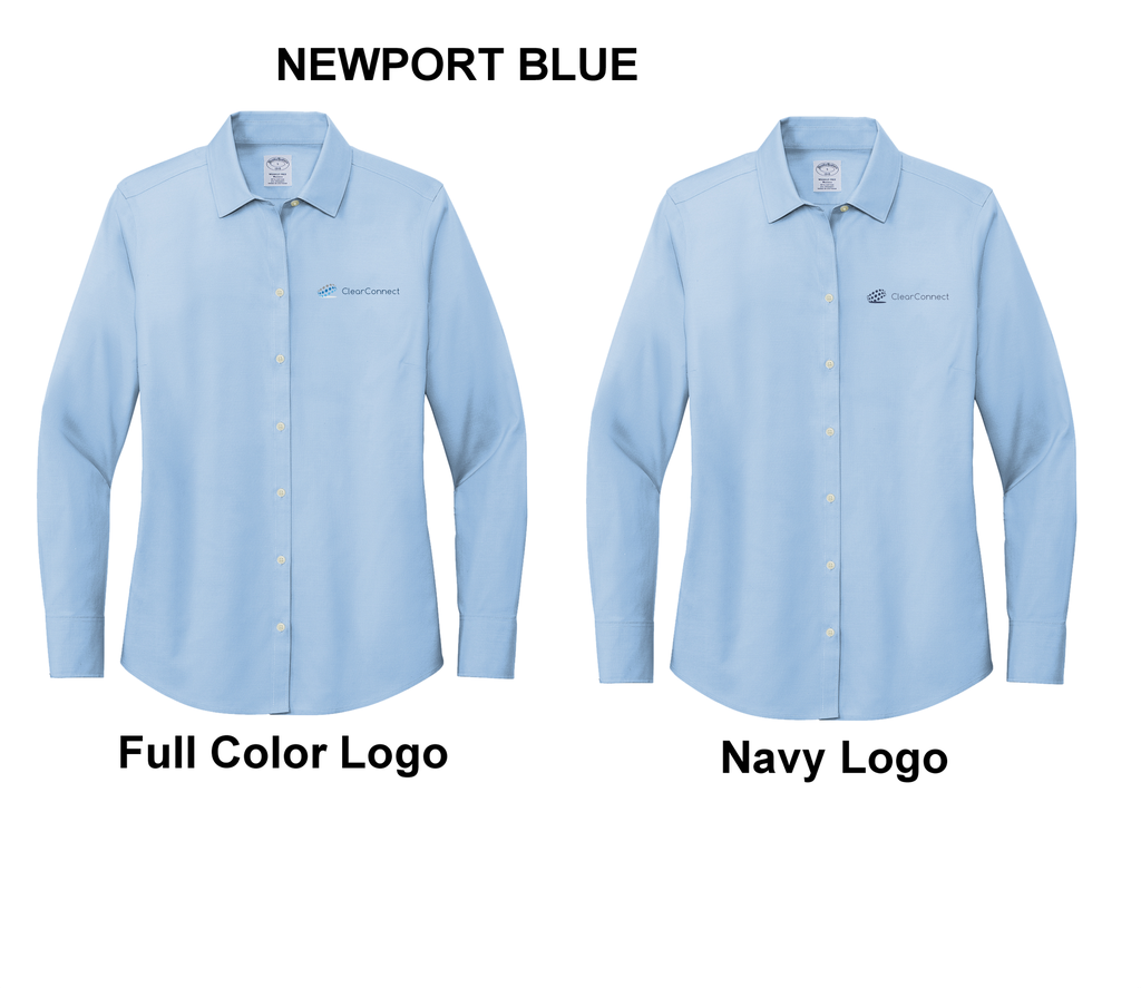 Brooks Brother Ladies Pinpoint Shirt-CCBB18001