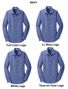 Ladies Superpro Oxford Shirt-CCL658