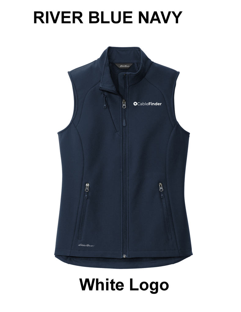 Ladies Soft Shell Vest-Cable Finder