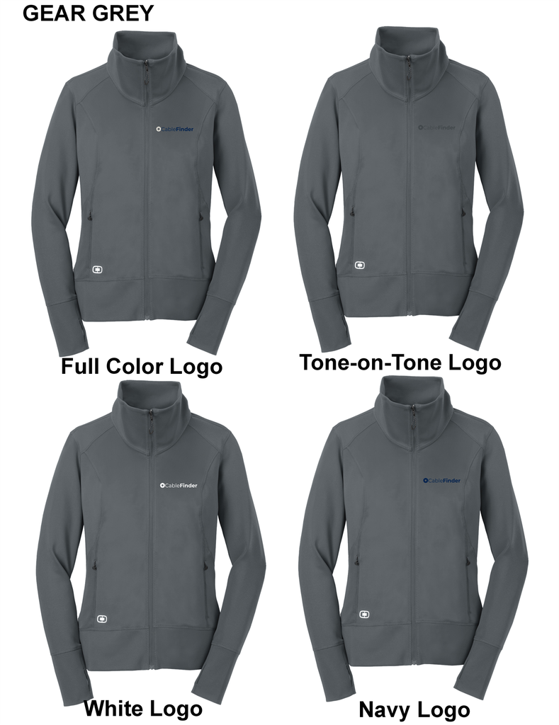 OGIO Ladies Fulcrum Full Zip-FINLOE700