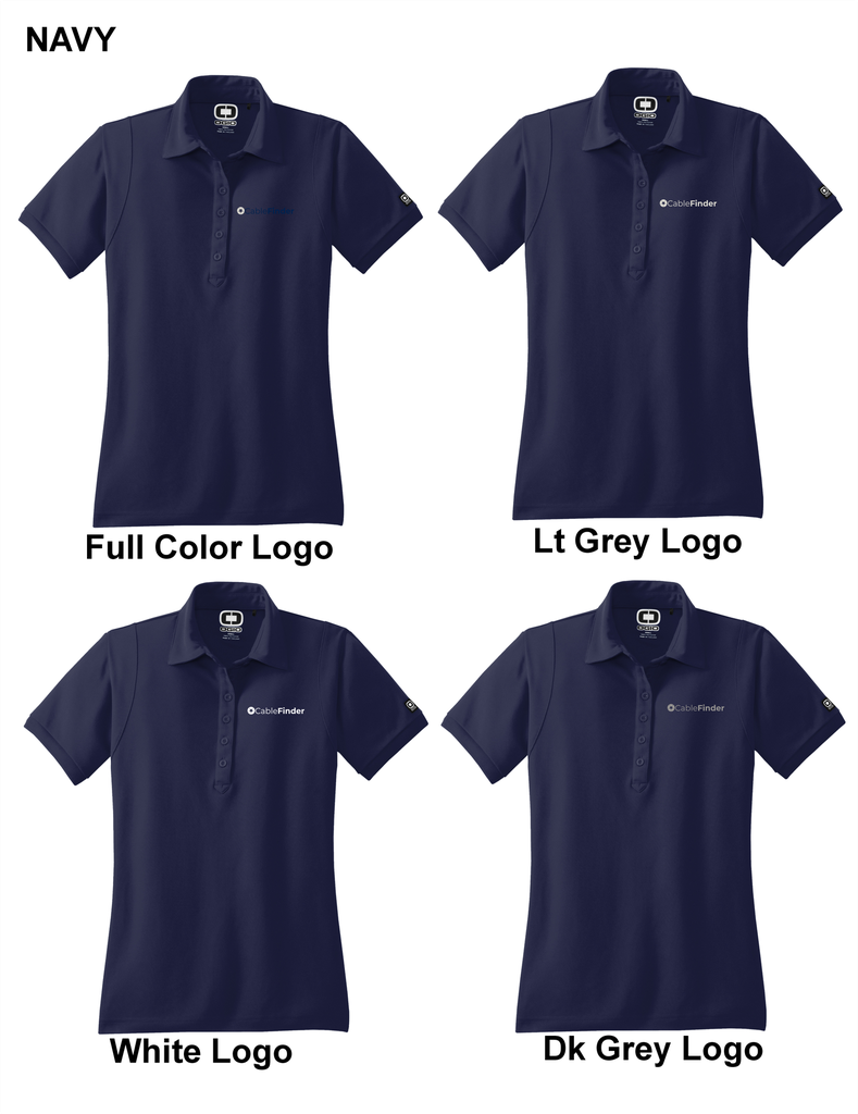OGIO Ladies Jewel Polo FINLOG101