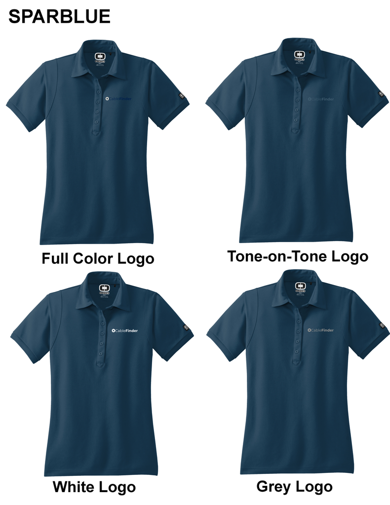 OGIO Ladies Jewel Polo FINLOG101