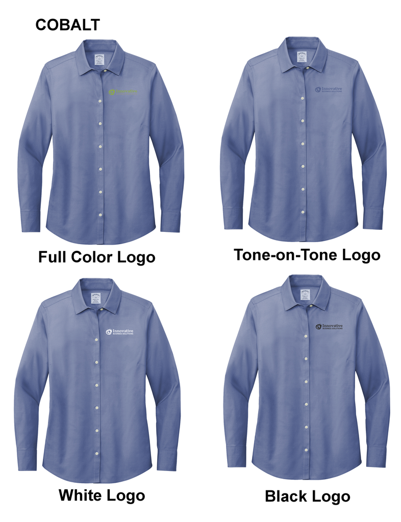 Brooks Brother Ladies Pinpoint Shirt-INNBB18001