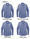 Brooks Brother Ladies Pinpoint Shirt-INNBB18001
