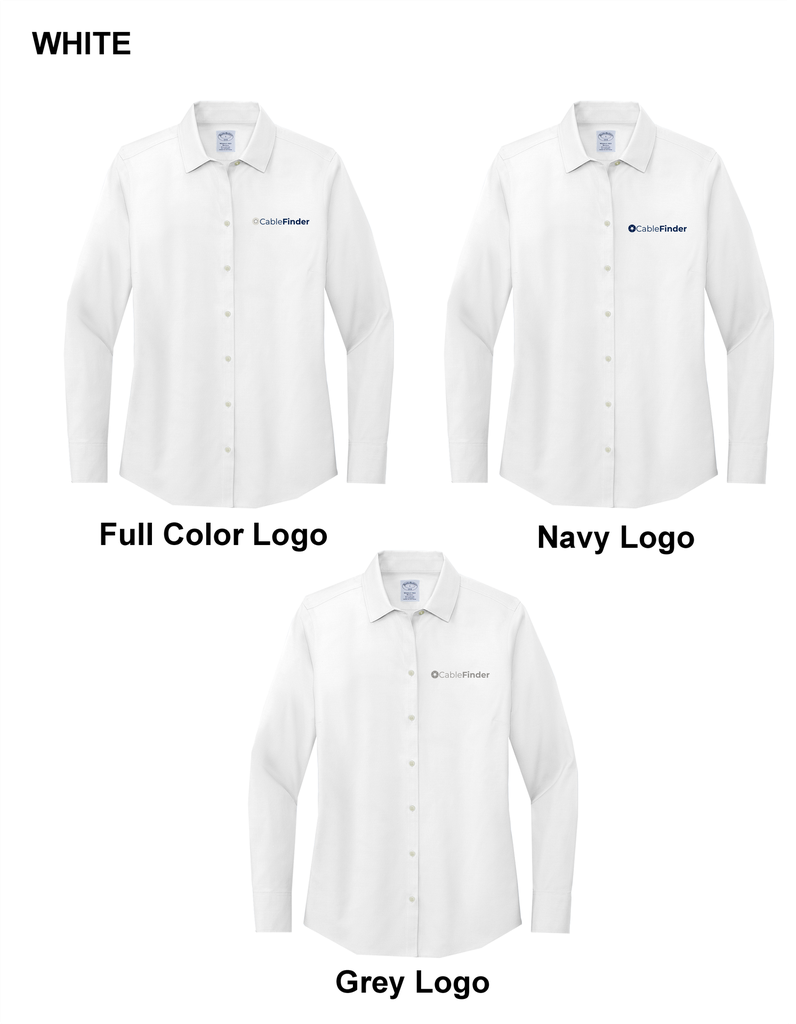 Brooks Brother Ladies Pinpoint Shirt-FINBB18001