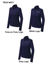Sport-Tek Ladies Sport Wick Stretch 1/4-Zip Pullover FINLST850