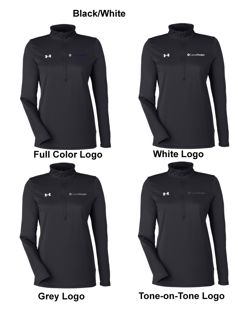 Under Armour Womens Team Tech L/S 1/4 Zip - FIN1376862