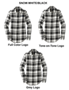 Port Authority Ladies Plaid Flannel Shirt FINLW668