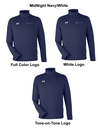 Under Armour Mens Team Tech L/S 1/4 Zip - CC1376844