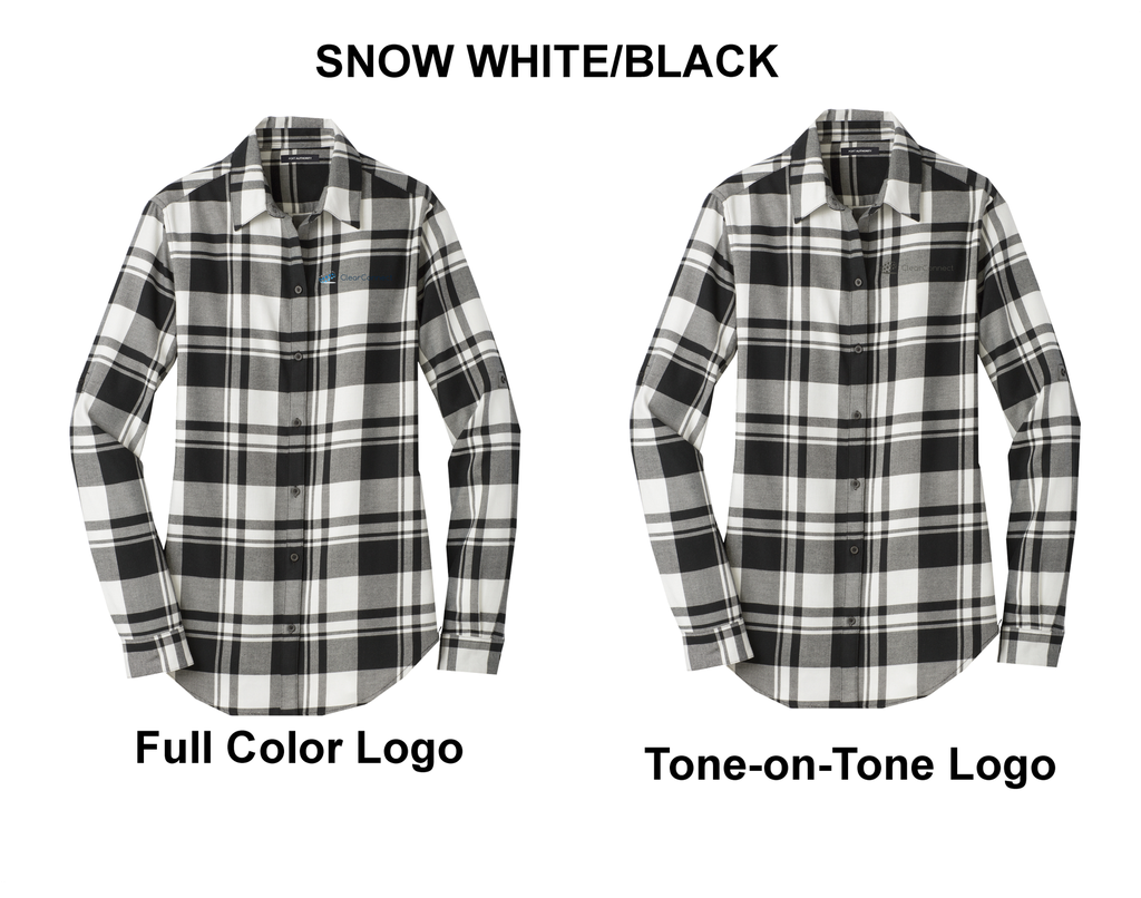 Port Authority Ladies Plaid Flannel Shirt CCLW668