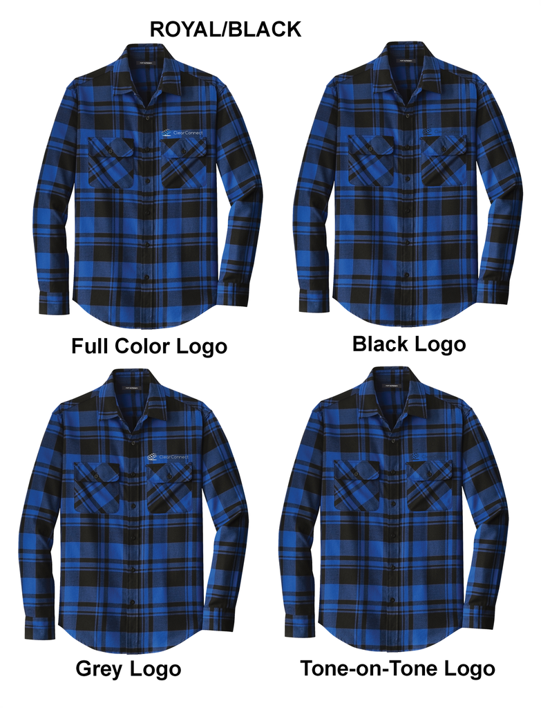 Port Authority Plaid Flannel Shirt CCW668 