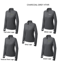 Sport-Tek Ladies Sport Wick Stretch 1/4-Zip Pullover INNLST850