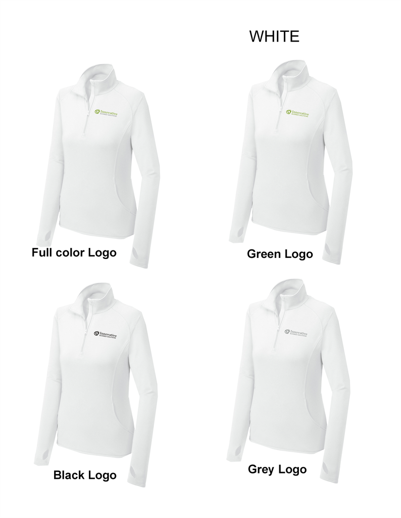 Sport-Tek Ladies Sport Wick Stretch 1/4-Zip Pullover INNLST850