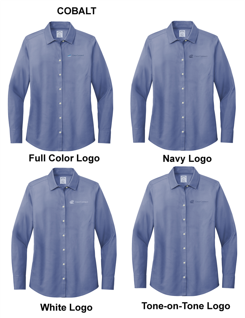 Brooks Brother Ladies Pinpoint Shirt-CCBB18001