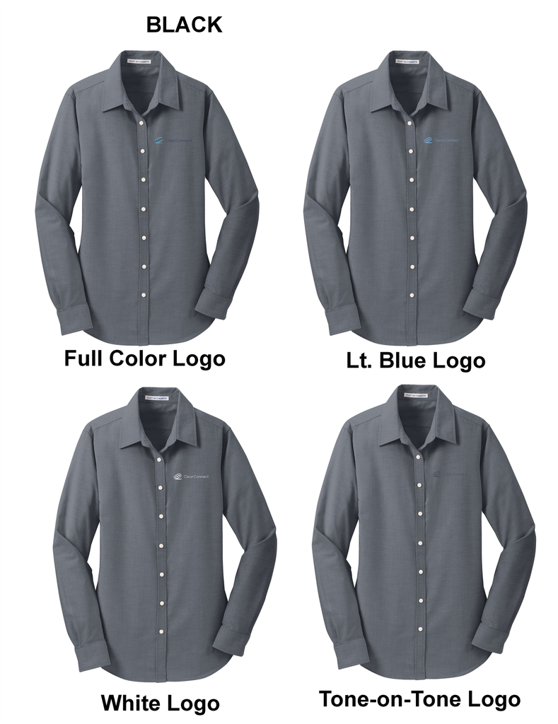 Ladies Superpro Oxford Shirt-CCL658