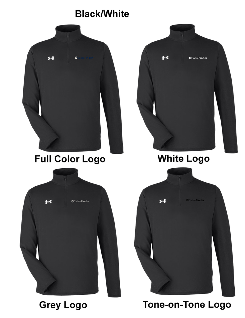 Under Armour Mens Team Tech L/S 1/4 Zip - FIN1376844
