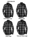 Port Authority Ladies Plaid Flannel Shirt FINLW668