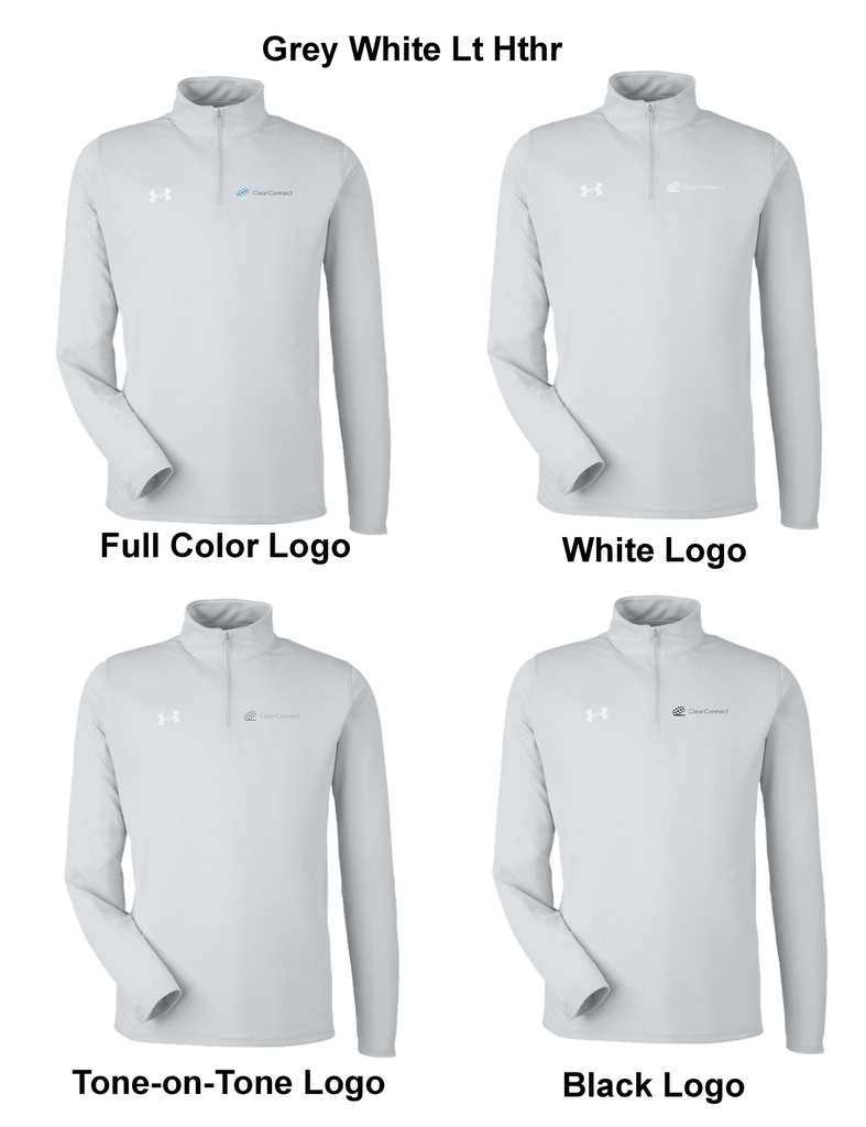 Under Armour Mens Team Tech L/S 1/4 Zip - CC1376844