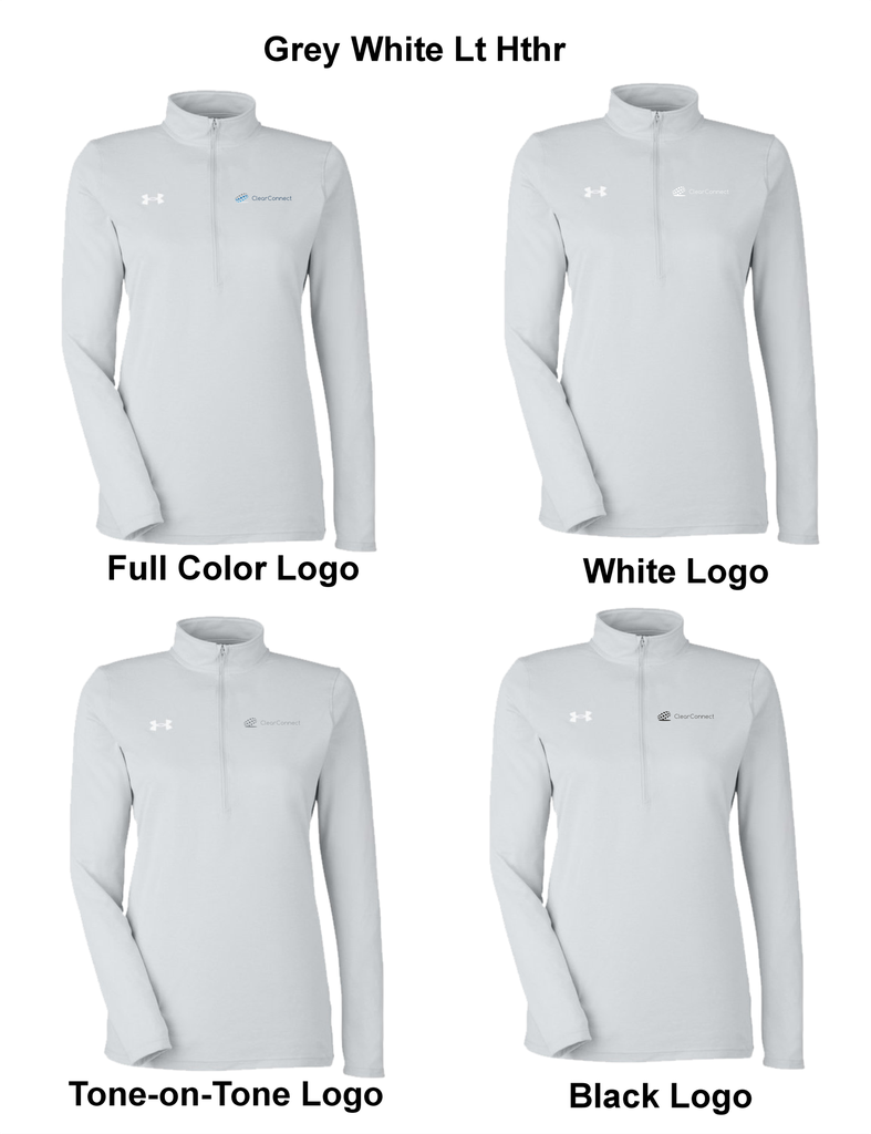 Under Armour Womens Team Tech L/S 1/4 Zip - CC1376862