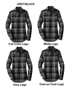 Port Authority Ladies Plaid Flannel Shirt CCLW668