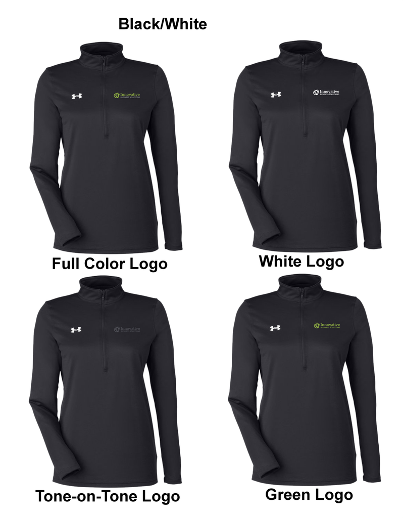 Under Armour Womens Team Tech L/S 1/4 Zip - INN1376862