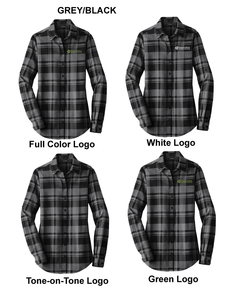 Port Authority Ladies Plaid Flannel Shirt INNLW668