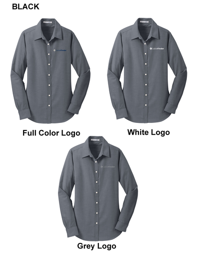 Ladies Superpro Oxford Shirt-FINL658