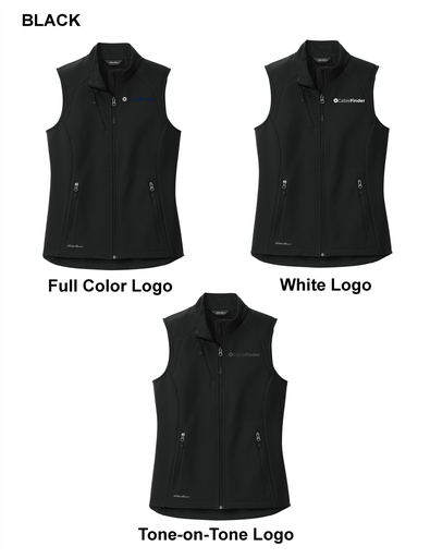Ladies Soft Shell Vest-Cable Finder