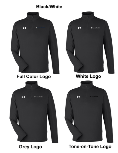 Under Armour Mens Team Tech L/S 1/4 Zip - FIN1376844