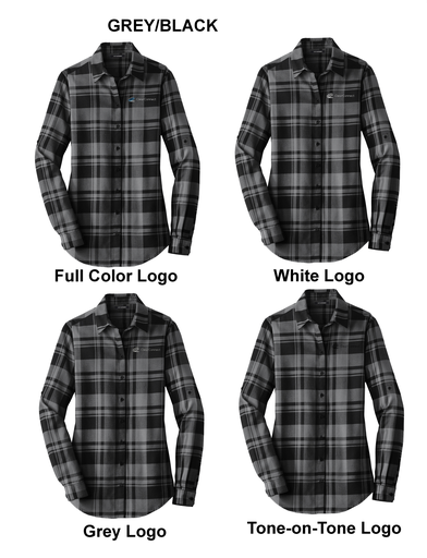 Port Authority Ladies Plaid Flannel Shirt CCLW668