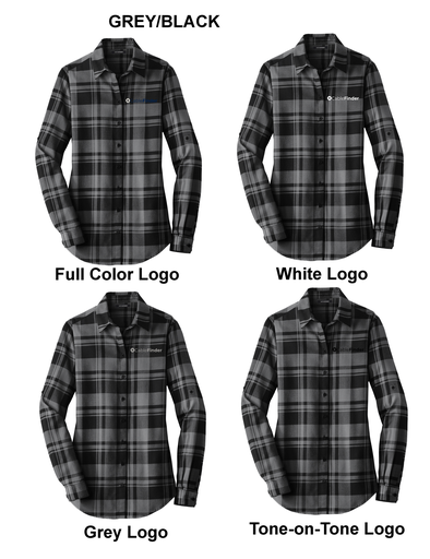 Port Authority Ladies Plaid Flannel Shirt FINLW668